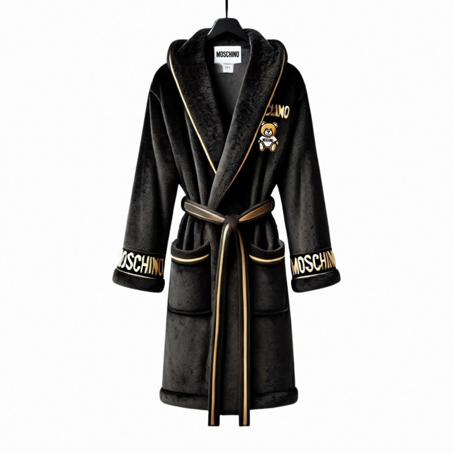 Moschino Teddy-motif Bath Robe LIMITED EDITION